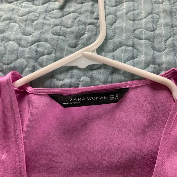 Beautiful silky blouse by Zara - Picture 3 of 4